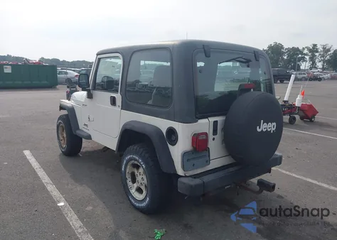 2003 Jeep Wrangler Sport from USA, damaged, VIN 1J4FA49S73P361962